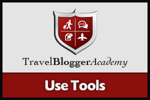 Travel Blogger Academy - Use Tools